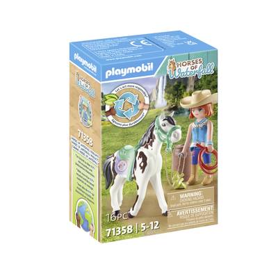 Image of Playmobil® Horses of Waterfall Ellie & Sawdust with Western exercise 71358