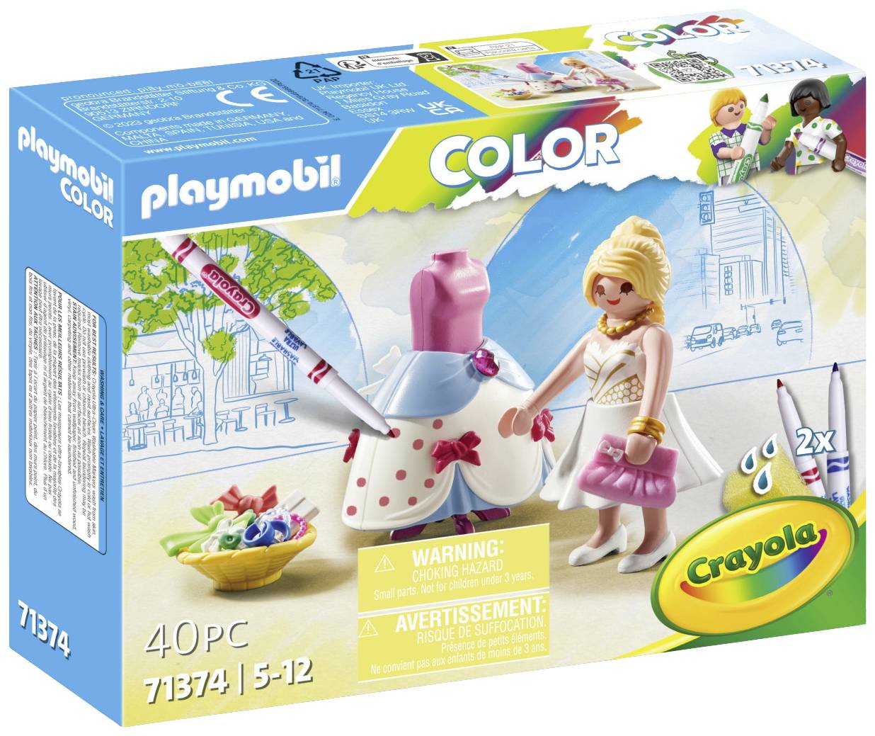 Playmobil® Color Fashion Dress 71374