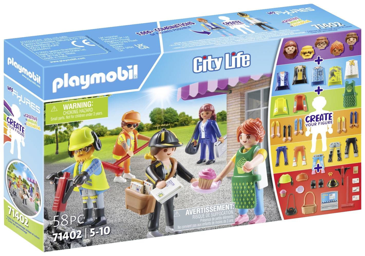 Image of Playmobil® My Figures City life 71402