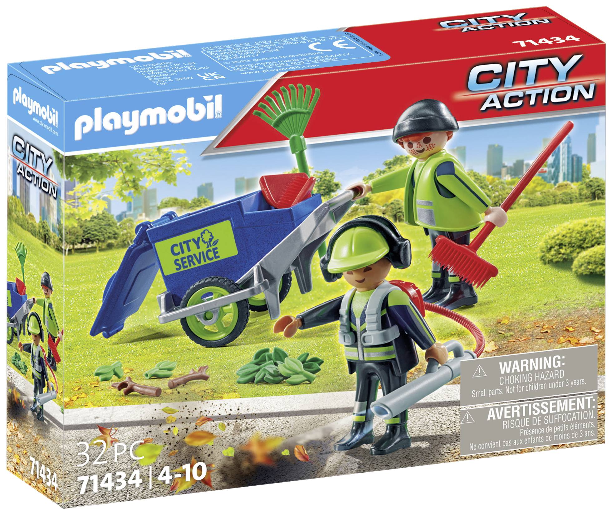 Image of Playmobil® City Action City cleaning team 71434