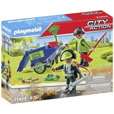 Image of Playmobil® City Action City cleaning team 71434