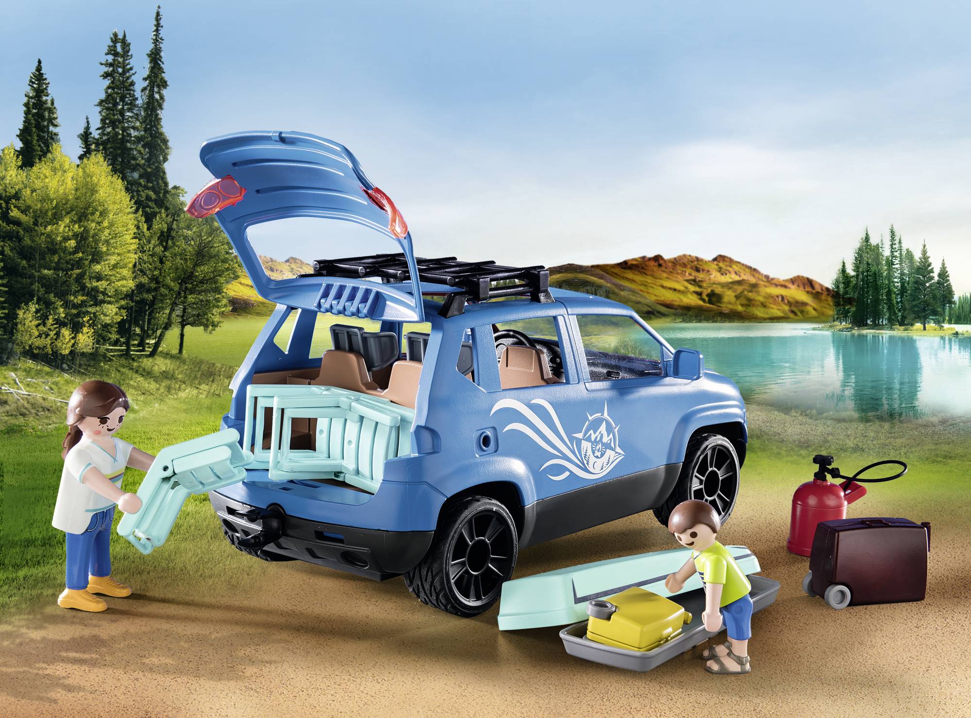 Buy Playmobil Family Fun Caravan with Car 71423 Conrad Electronic