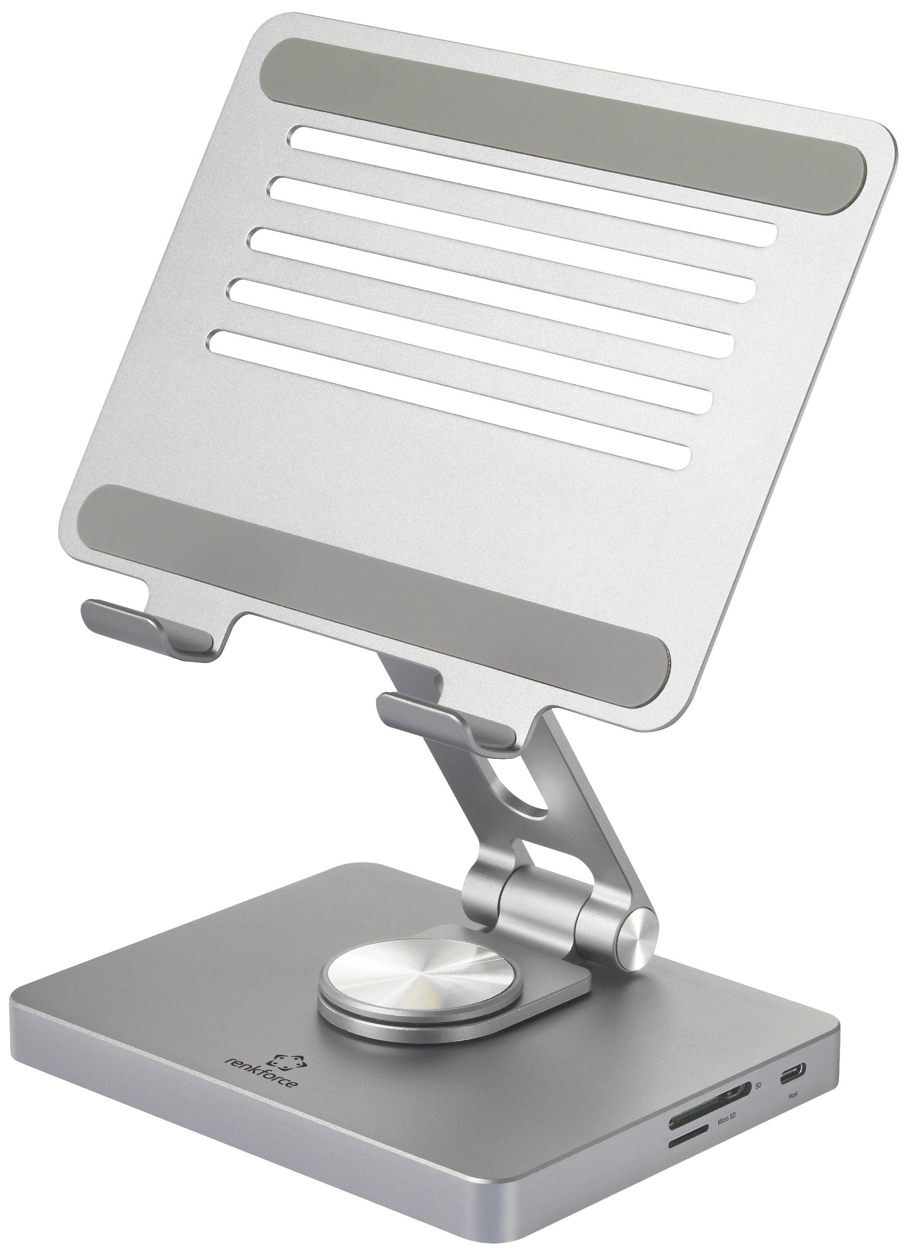 Renkforce USB-C® docking station RF-TD9in1-001 Compatible with (brand): Universal Inbuilt holder