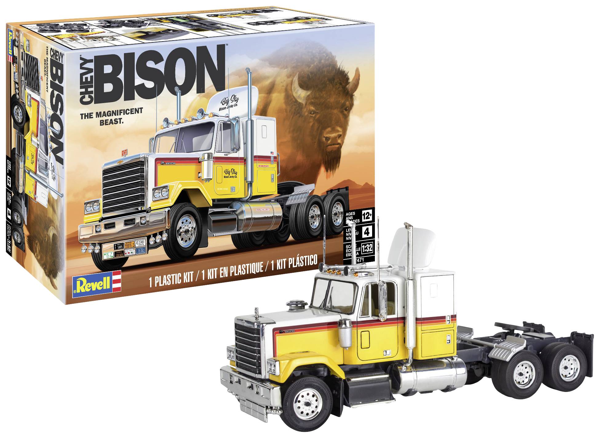 Revell 17471 ’78 Chevy® Bison™ HGV assembly kit 1:32