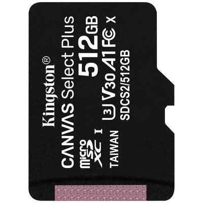 Kingston Canvas Select Plus microSDXC card 512 GB Class 10 UHS-I