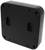 A rectangular, black plastic housing with rounded corners and pre-drilled holes for wall mounting.