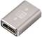 A silver adapter with an HDMI port and the inscription '8K UHD', suitable for high-resolution video transmission.