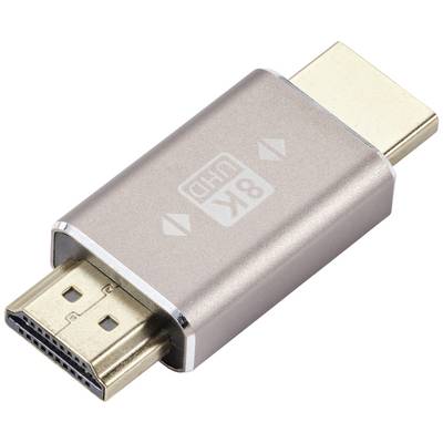 An HDMI adapter with 8K UHD marking, suitable for high-resolution video connections between compatible devices.