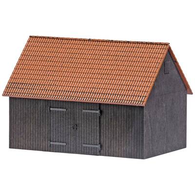 Image of Busch 1900 H0 Barn with tiled roof