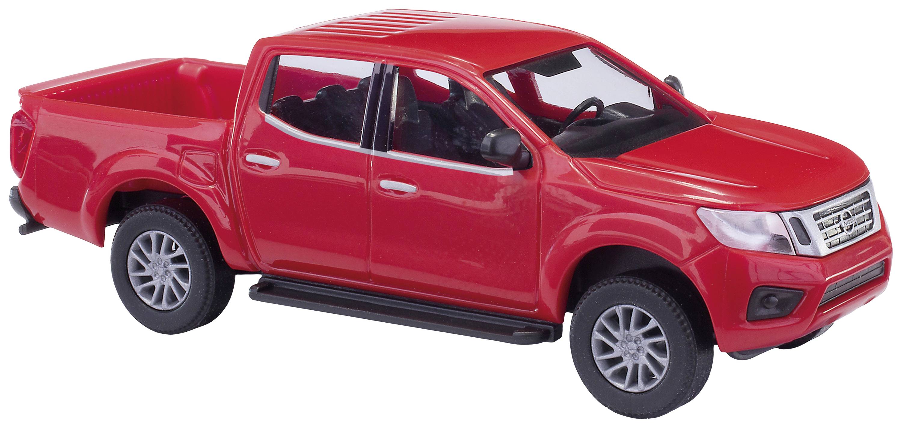 Busch 53700 H0 Car Nissan Navara red