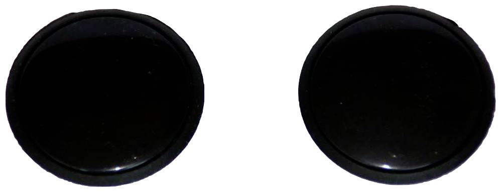 HP Autozubehoer Decorative screws Black (Ø) 22 mm