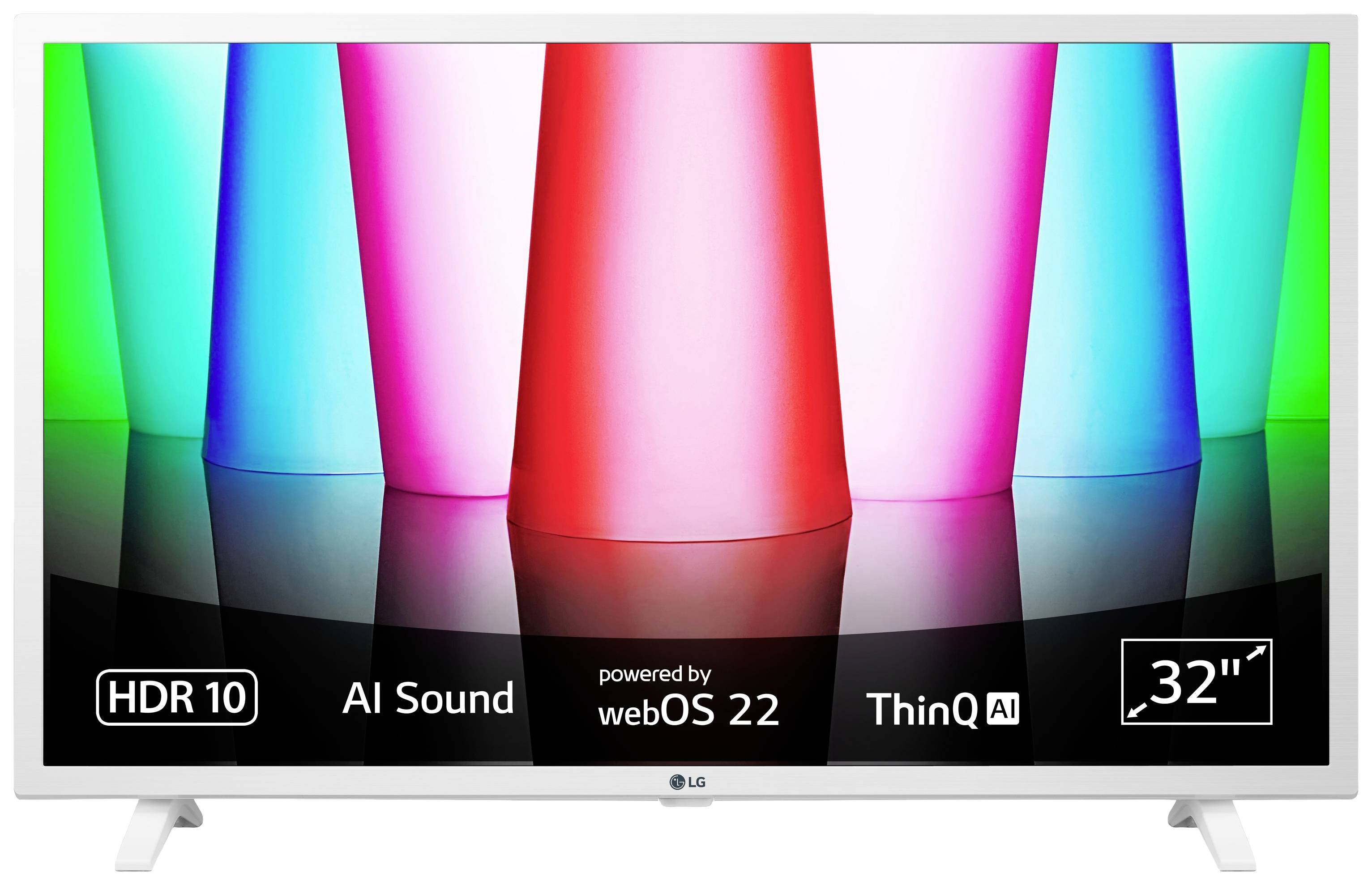 LG Electronics 32LQ63806LC.AEU LED TV 80 cm 32 inch EEC F (A - G) DVB-C, DVB-S2, DVB-T2, Full HD, Smart TV, Wi-Fi White