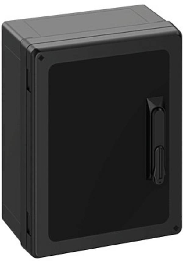 Spelsberg GEOS-S 3040-18-o/SH/sw Switchboard cabinet 400 x 300 x 180  Polycarbonate (PC) Black 1 pc(s)