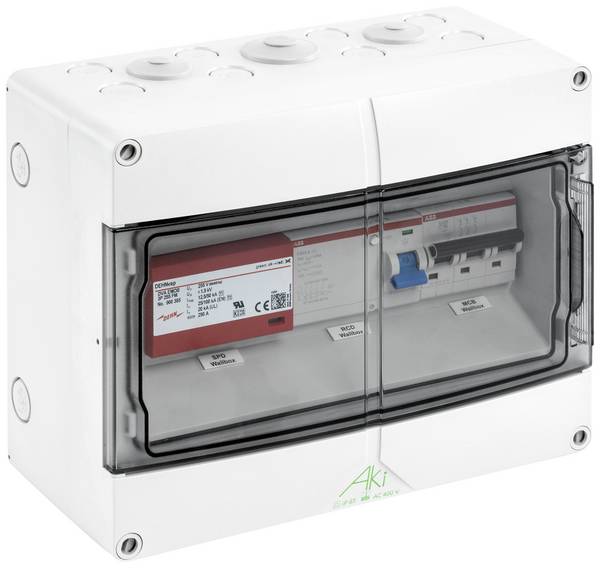 Spelsberg 73610201 AKi 12 EMOBIL 11kW-ÜSS Distribution board No. of rows = 1 Content 1 pc(s)