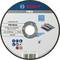 Grinding disc 'BOSCH PRO Metal' for metal processing, 150x2.5x22.23 mm, max. speed 10,200 RPM, for angle grinder.