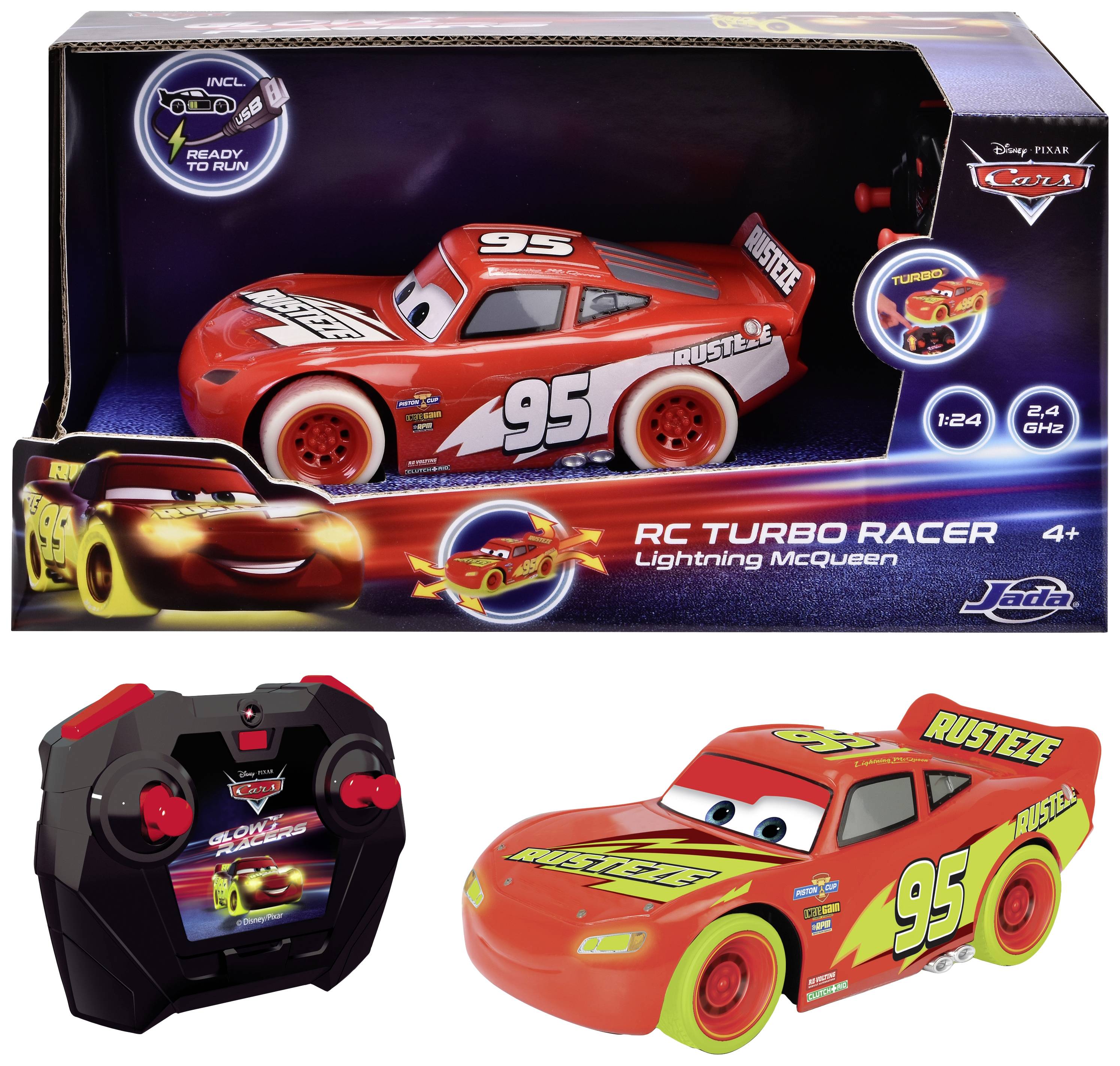 Cars - Flash McQueen 95 1:24