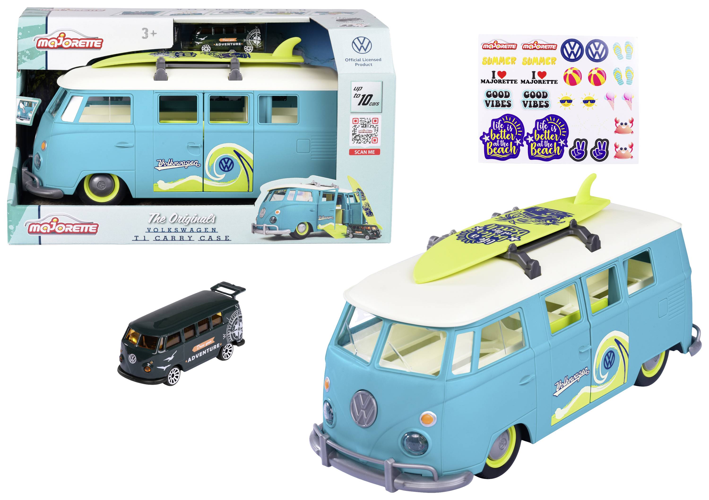Majorette Car Volkswagen (VW) Assembled Car wash