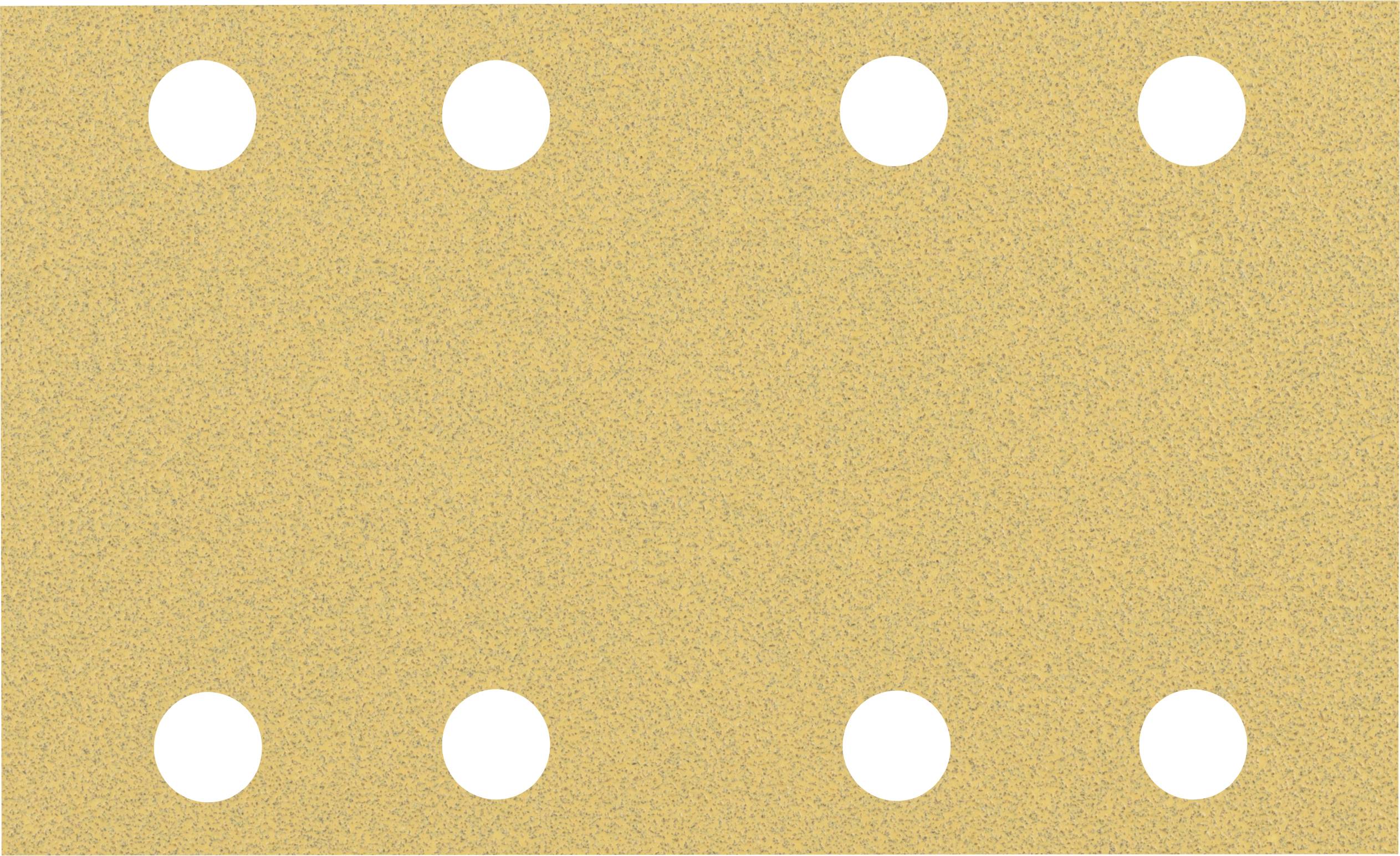 Bosch Accessories 2608901662 Random orbit sander sandpaper Grit size 80 (L x W) 133 mm x 80 mm 50 pc(s)