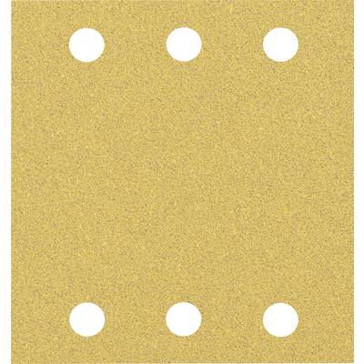 Bosch Accessories 2608901668 Random orbit sander sandpaper Grit size 60, 120, 180 (L x W) 107 mm x 115 mm 1 Set