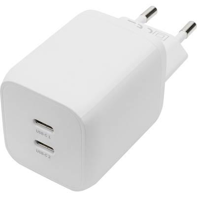 Image of Digitus DA-10063 Charger 65 W Airplane, Indoors, HGV, Mains socket No. of outputs: 2 x USB-C®