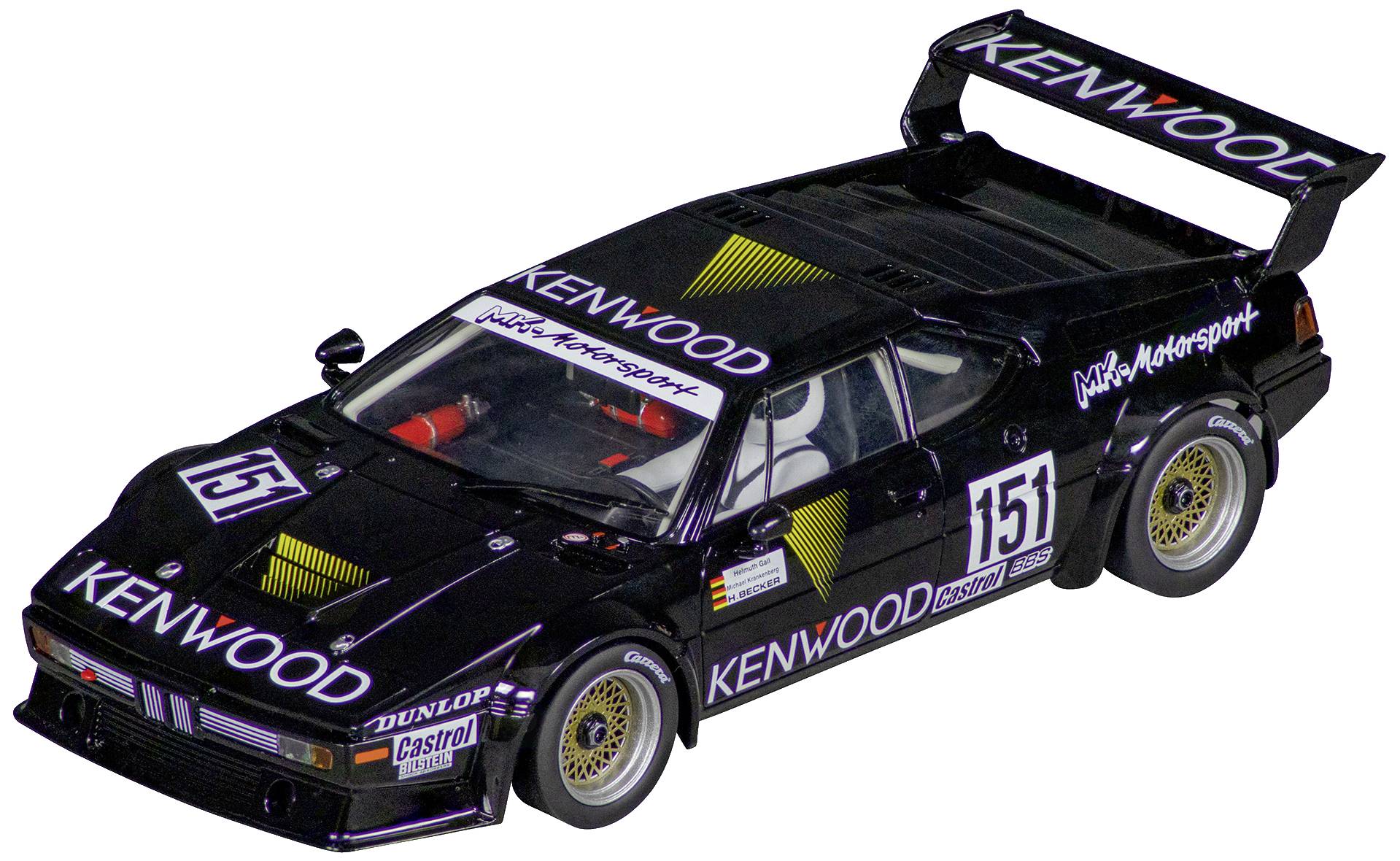 Image of Carrera 20023959 DIGITAL 124 Car BMW M1 ProCar MK-Motor sports, No. 151 DRM 1986