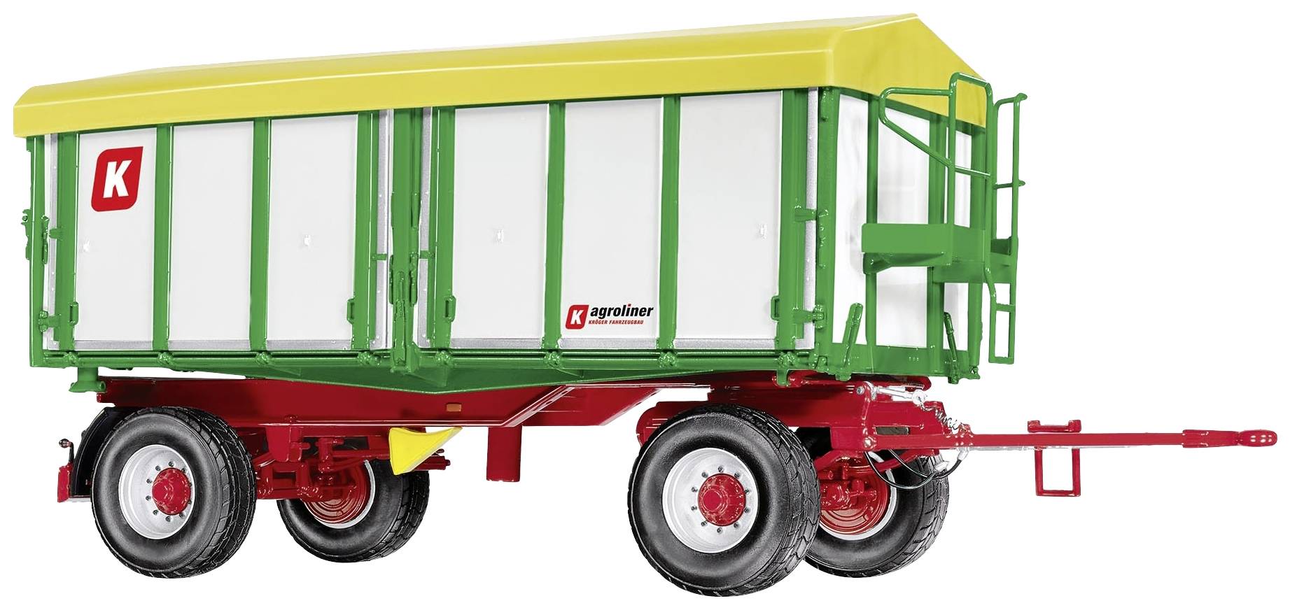 Wiking 077866 Gauge 1 Trailer Kroeger HKD 302, white