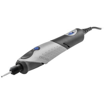 Electric Dremel tool with a slender grip, suitable for precise engraving and working on small details.