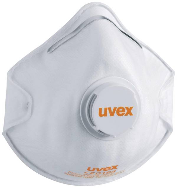 uvex silv-air classic 2210 8762210 Valved dust mask FFP2 D 15 pc(s)