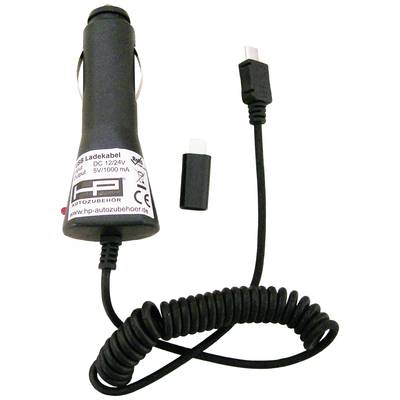 Image of HP Autozubehoer 20509 iPad/iPhone/iPod charger Car Micro USB