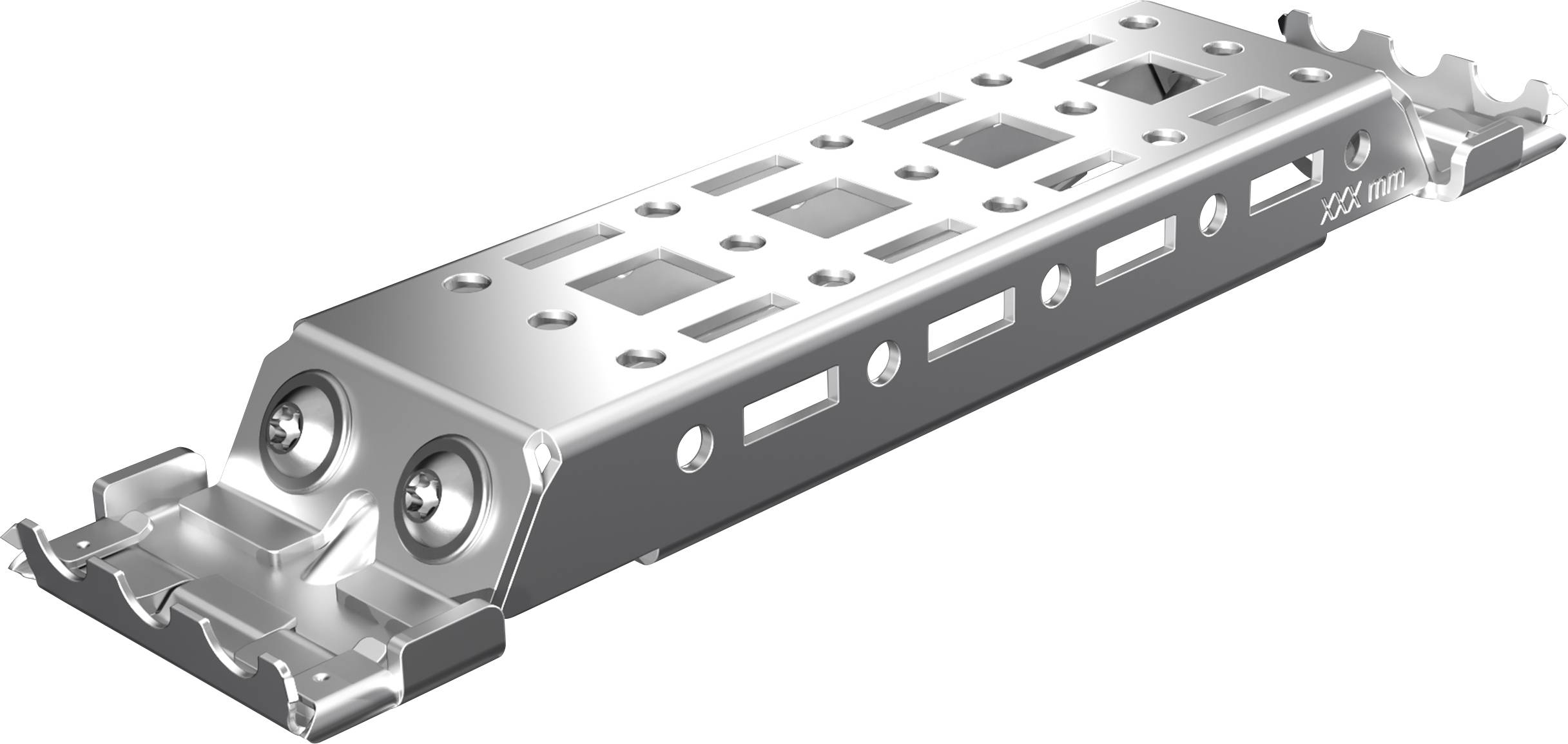 Rittal AX 2394.210 Mounting rail Steel plate 4 pc(s)