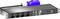 A black rackmount module with power sockets and coloured plug connections, used in server rooms for power distribution.