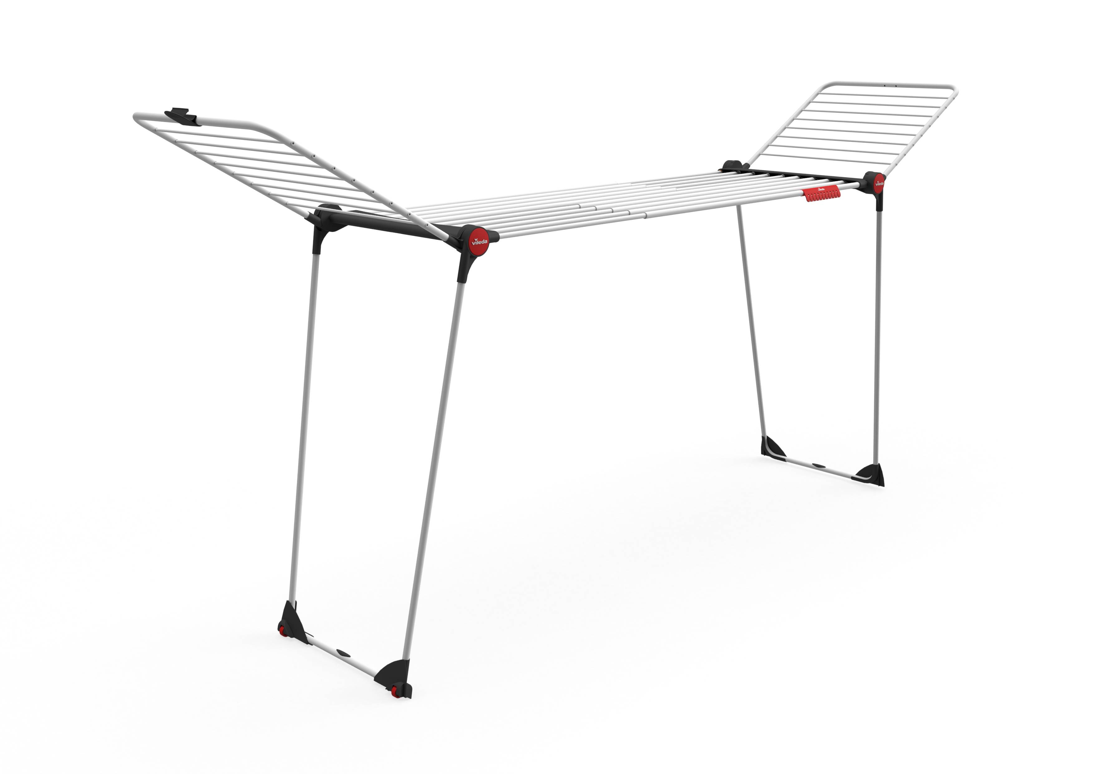Vileda Drying rack INFINITY flex Drying space: 30 m White 1 pc(s) 168895