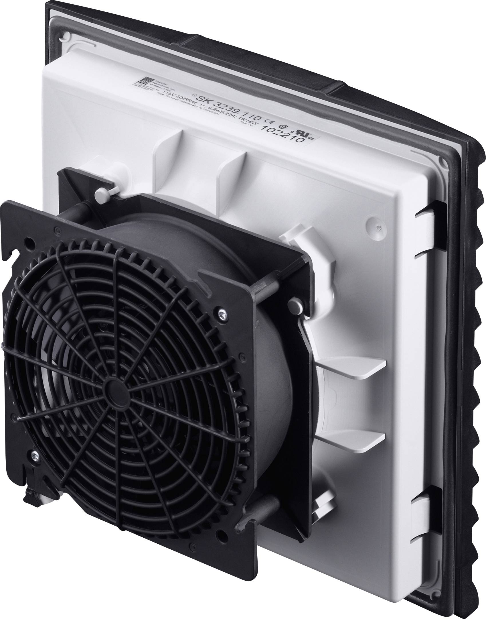 Rittal SK 3239.108 Fan and filter (W x H x D) 204 x 204 x 24 mm 1 pc(s)