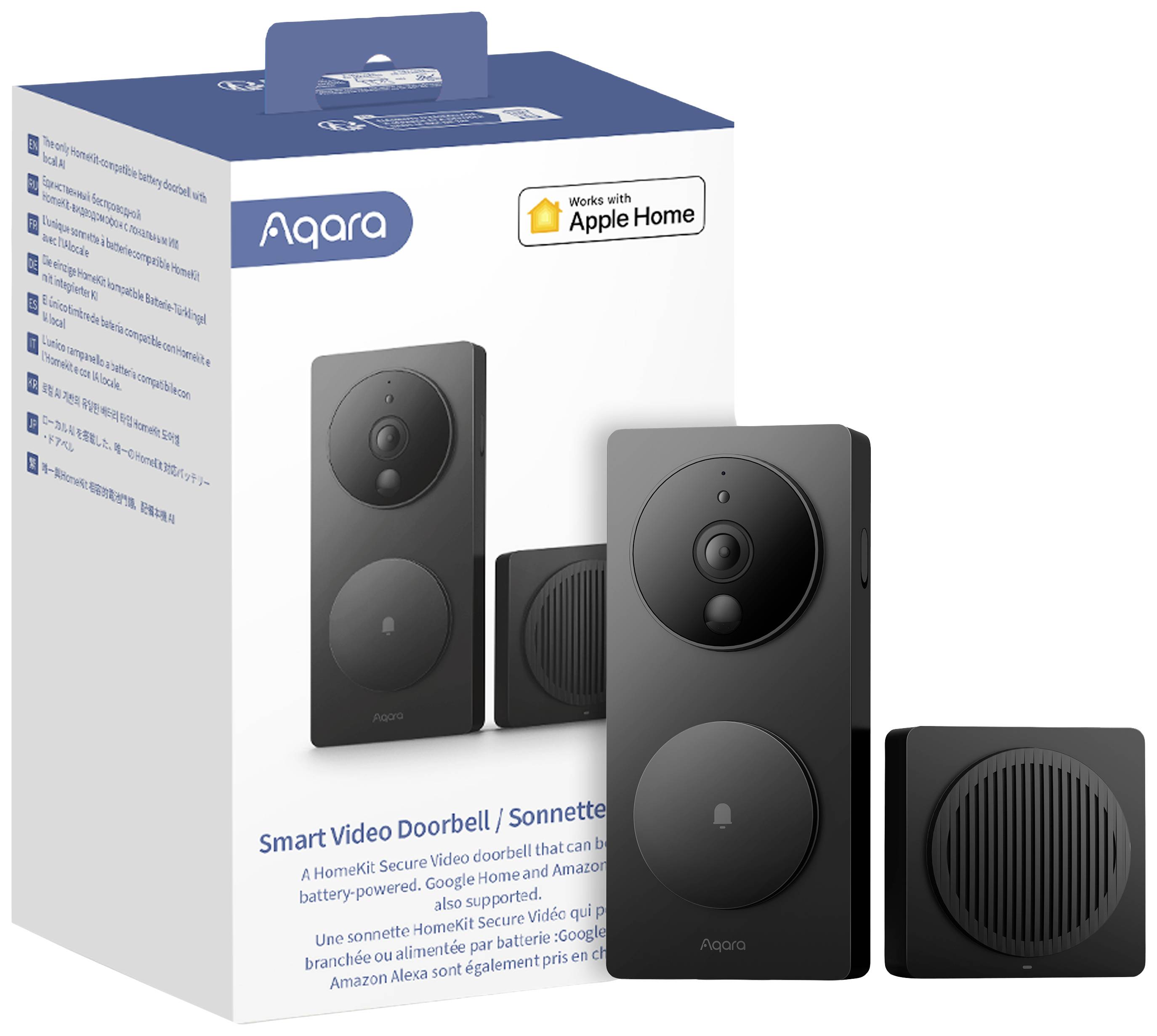 Aqara Door video intercom SVD-C03 Black Apple HomeKit, Alexa, Google Home, IFTTT