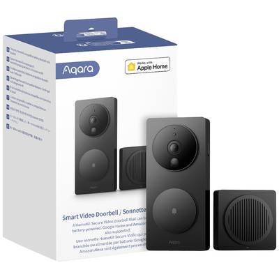 Aqara Door video intercom SVD-C03 Black Apple HomeKit, Alexa, Google Home, IFTTT 