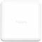 A white, square switch with the 'Aqara' logo in the centre.
