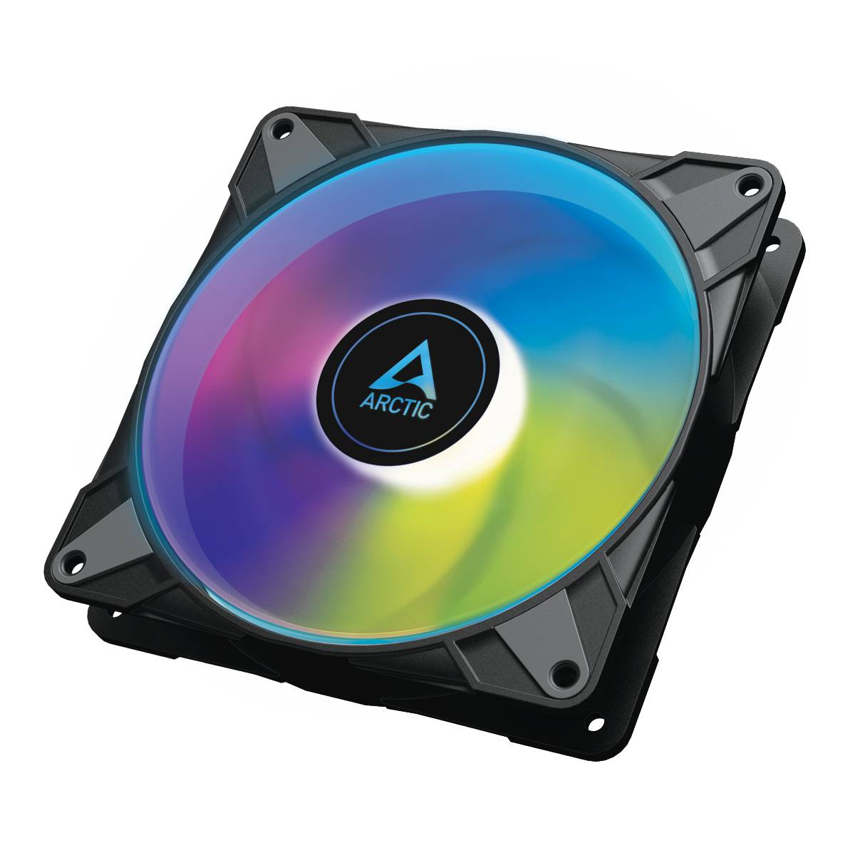 Arctic P14 PC fan Black (W x H x D) 140 x 27 x 140 mm incl. LED lighting