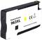 'Black Ink Cartridge 963XL, replaces original cartridge, remanufactured, with yellow droplet symbol and CE marking.'