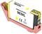 Yellow ink cartridge, replacement for '903XL', in pink holder with CE marking and droplet symbol.