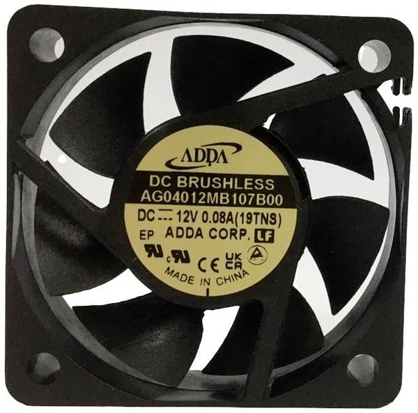 ADDA AG04012MB107B00(19TNS) Axial fan 12 V DC (L x W x H) 40 x 40 x 10 mm