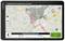 Navigation device with route guidance through Ulm. Route passes by the environmental zone. Destination is marked. Display: 1.2 km, 48 mins travel time.
