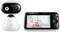 Wireless Baby Monitoring Camera with Monitor. The screen displays a smiling baby wearing a bunny hat.
