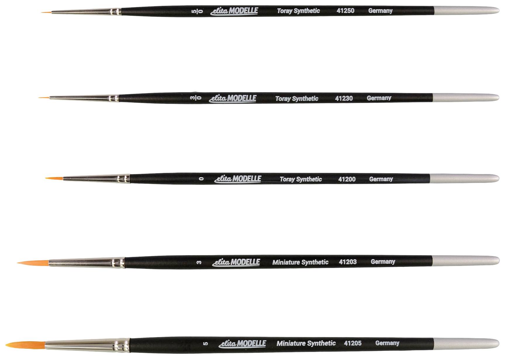 Image of Elita Paint brush set Toray 5-piece