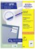 Avery-Zweckform 3479 All-purpose labels 70 x 32 mm Paper White 2700 pc(s) Permanent adhesive Laser, colour, Laser printer