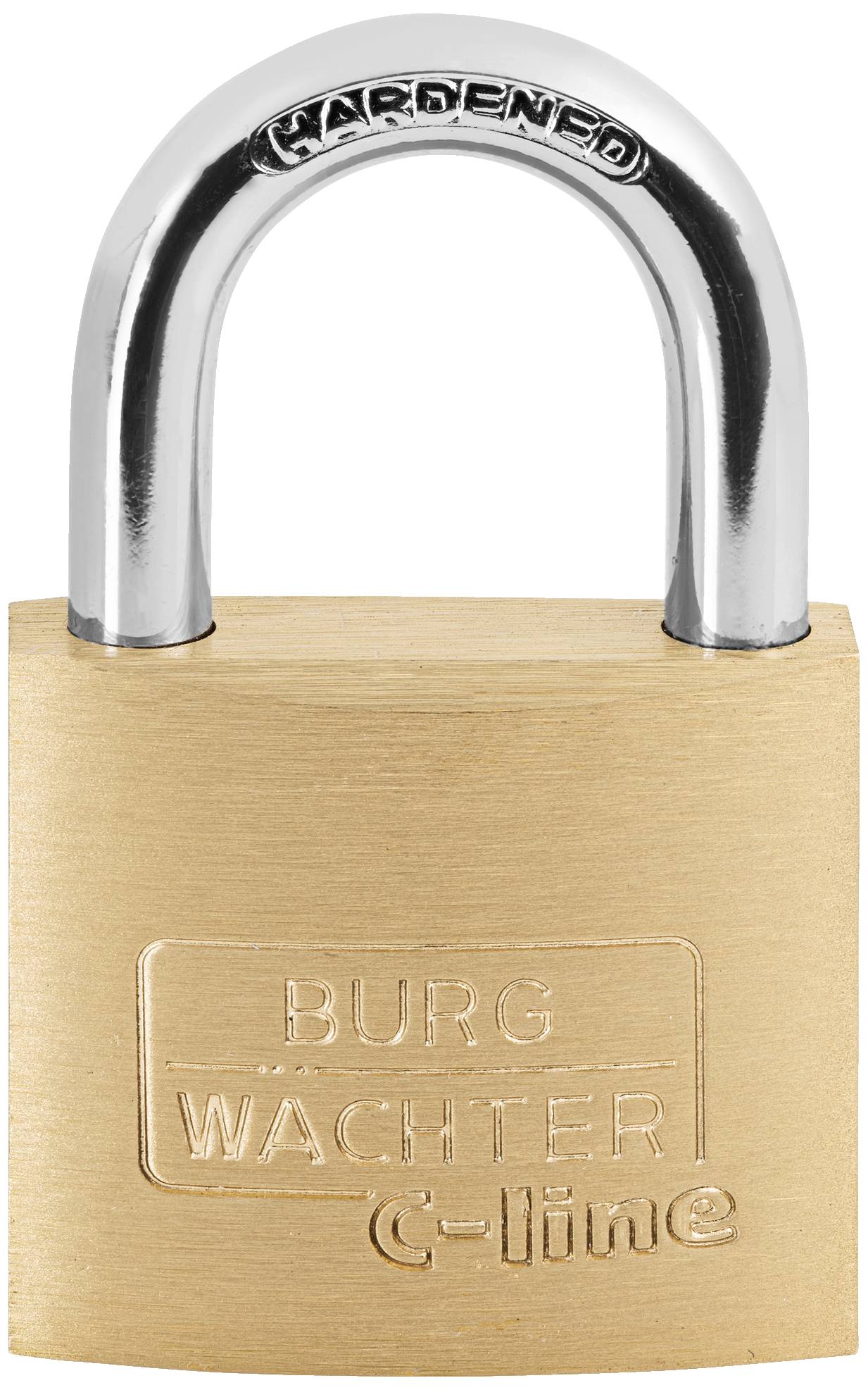 Burg Waechter 3011 Padlock 40.00 mm keyed-different Brass Key