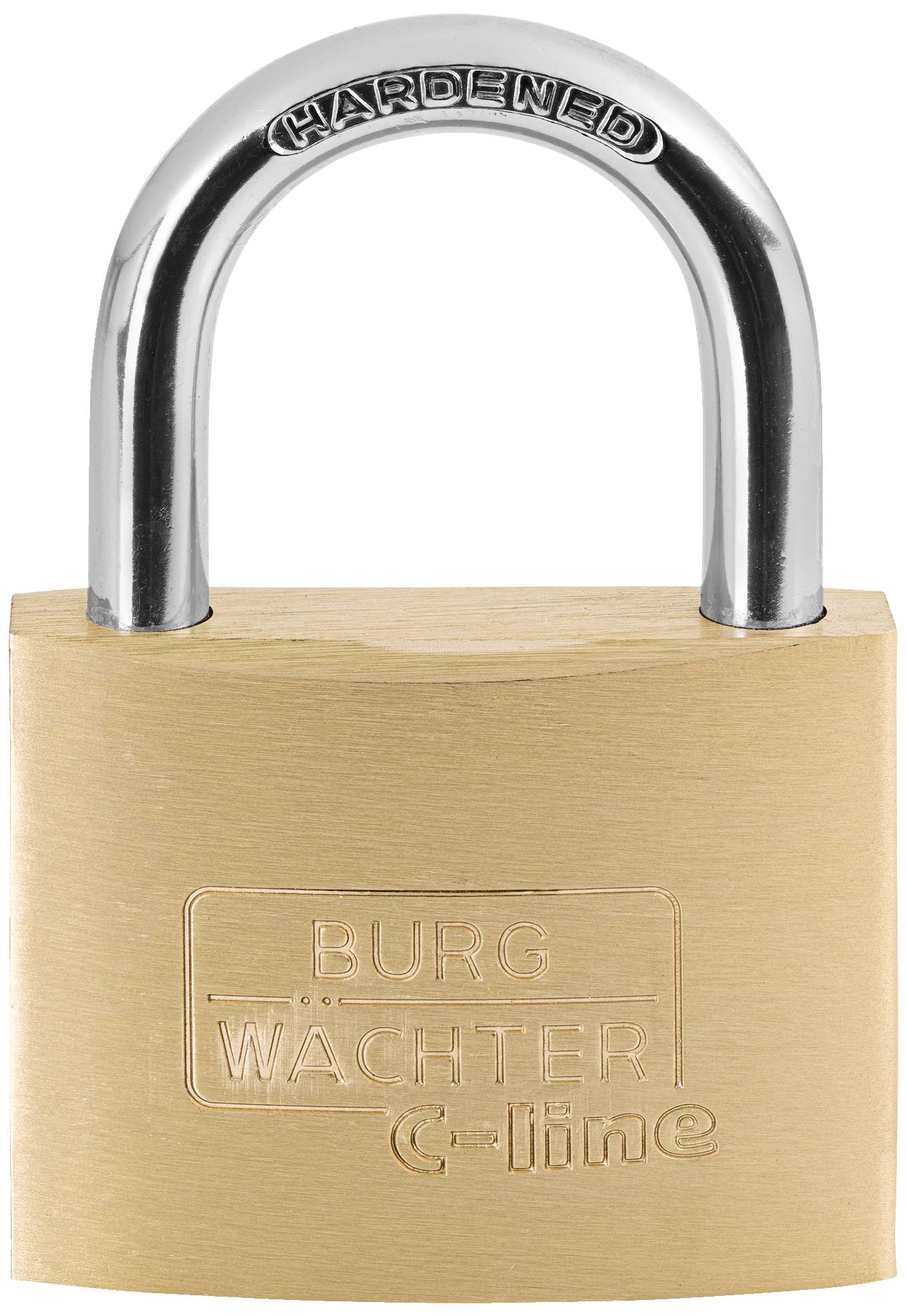 Burg Waechter 3031 Padlock 60.00 mm keyed-different Brass Key
