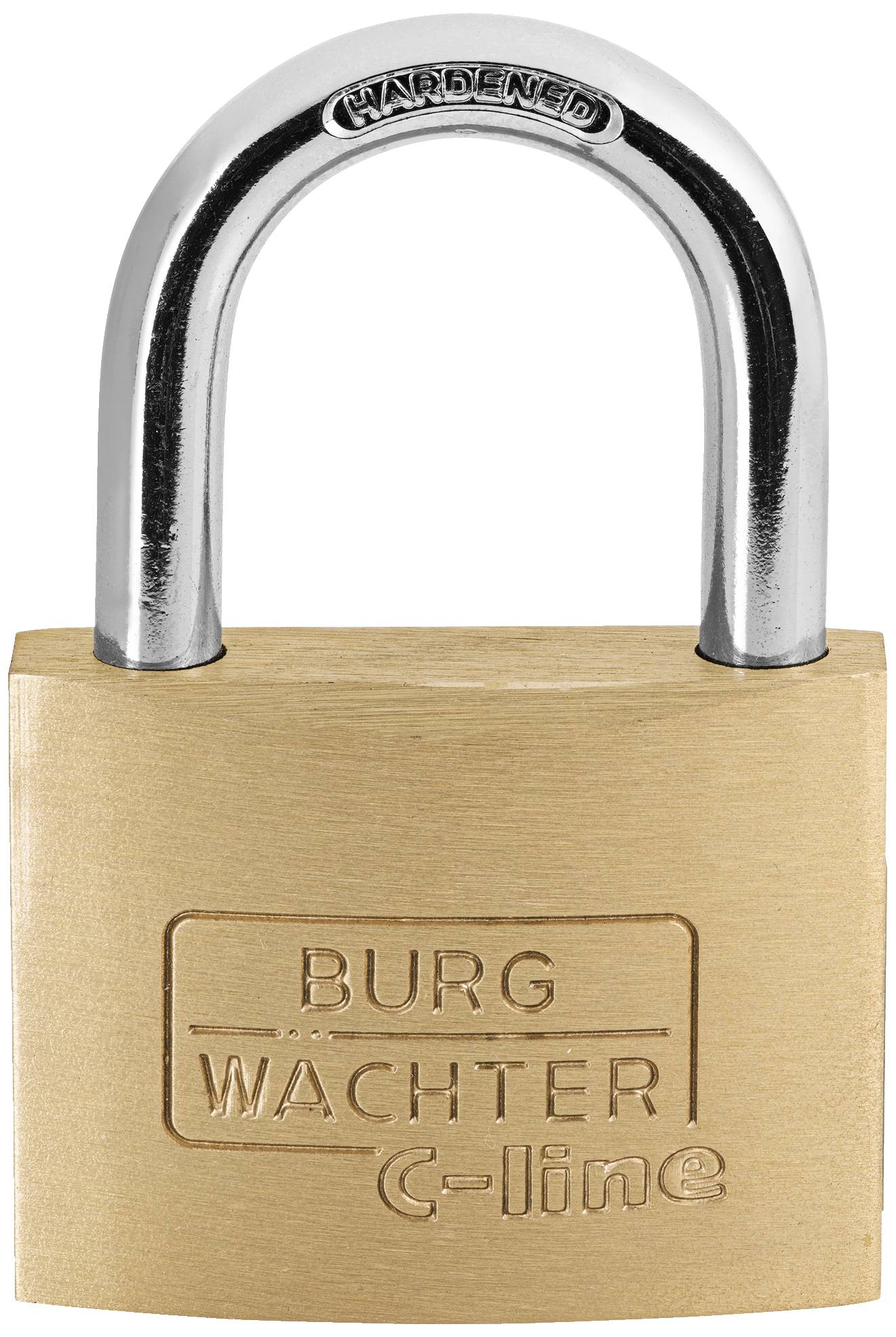 Burg Waechter 3061 Padlock 45.00 mm keyed-different Brass Key
