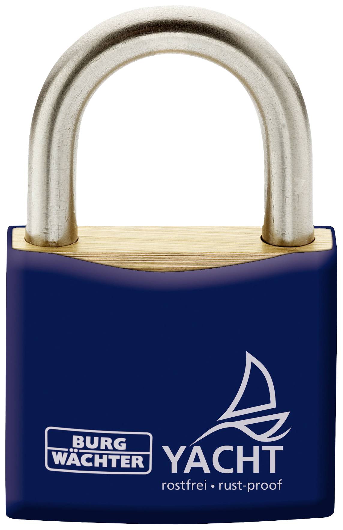 Burg Waechter 35461 Padlock 30.00 mm keyed-different Blue Key