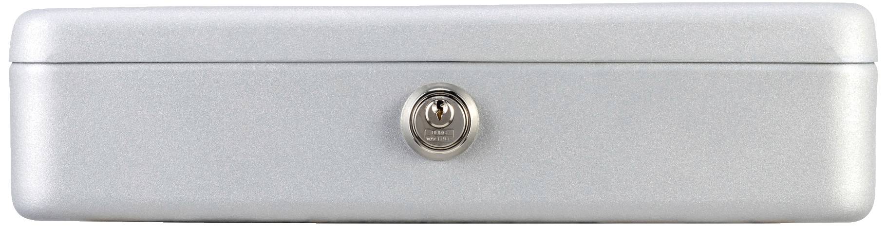 Burg Waechter 23130 Cash box (W x H x D) 310 x 75 x 235 mm Silver