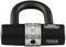 Black padlock with silver locking mechanism by Burg Wächter, distinguished by its robust design for securing items.